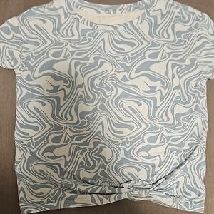 Abstract Patterned T-Shirt